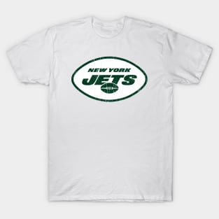 Retro Jets Distressed Design T-Shirt